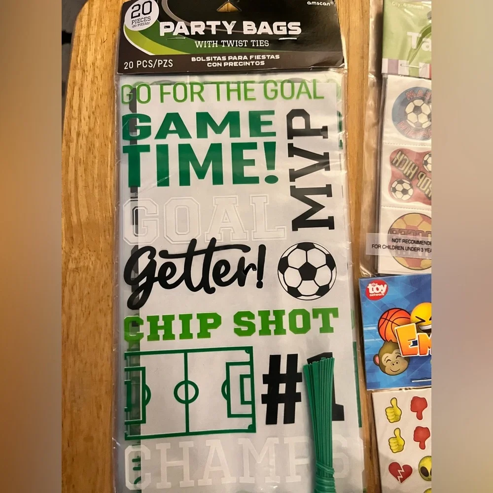 variety of brands kids party